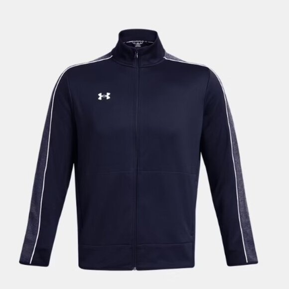 CHRISTMAS SALE!!!! Under Armour Men's Command W-Up Full Zip Jacket - Navy - Picture 1 of 4